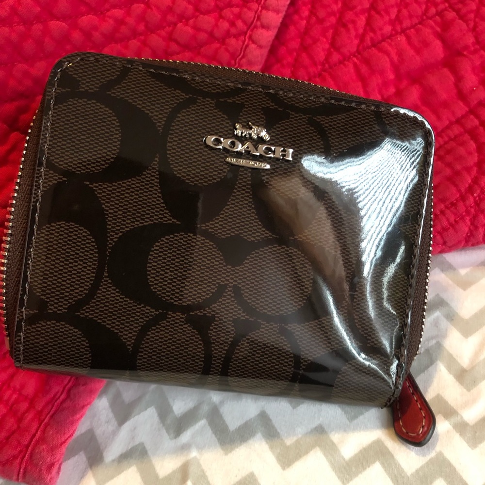 Coach Small Zip Around Wallet
